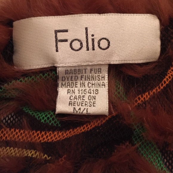 Real Rabbit fur shrug - Picture 2 of 4