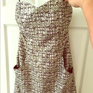 Strapless dress by H&M