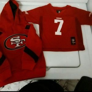49ers sweater&jersey