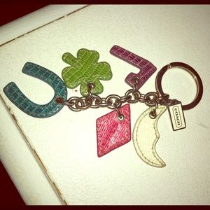 Coach lucky keychain