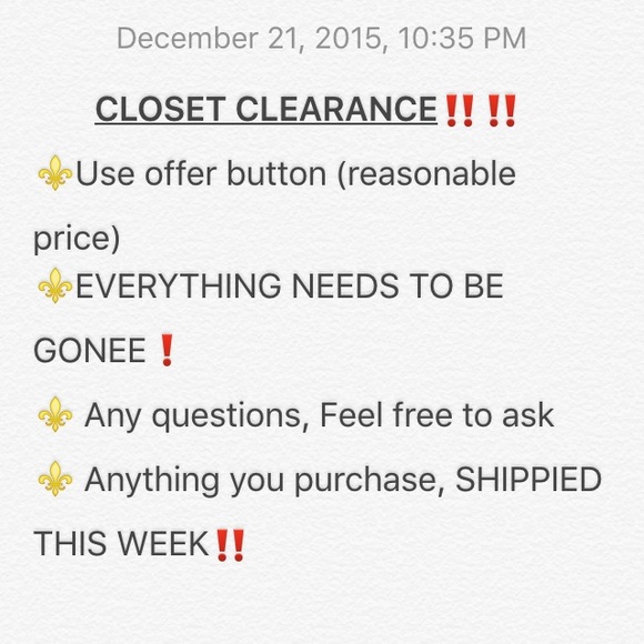 EVERYTHING MUST GOO‼️‼️‼️