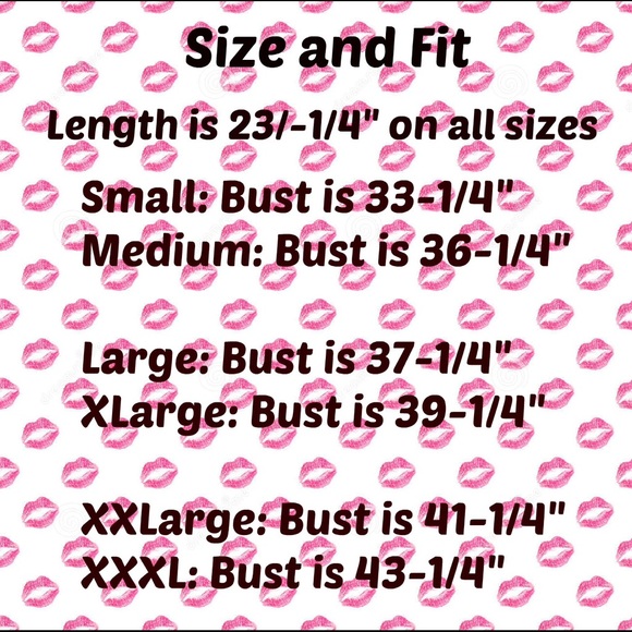 All Sizes Pink Lips Tshirt - Picture 3 of 4