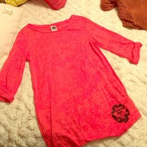 Roxy three quarter sleeve t shirt