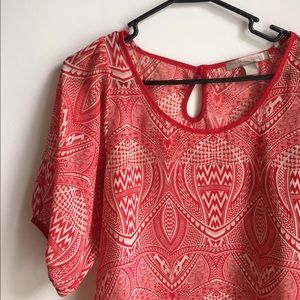 FINAL DROP!! F21 Red Blouse Top