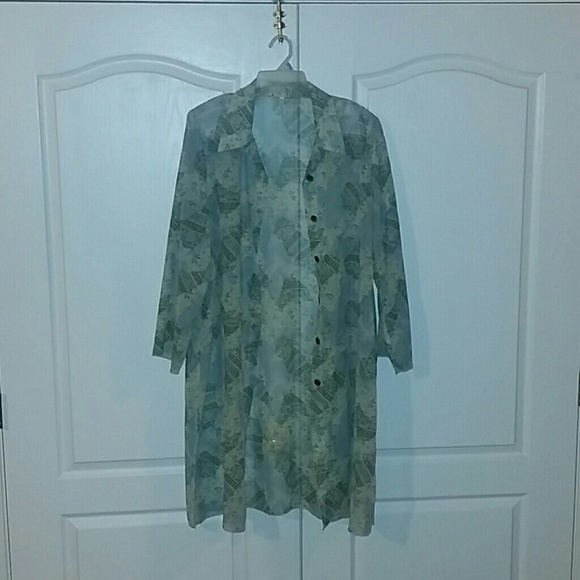 Button up kimono