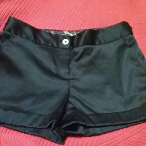 Dressy black shorts