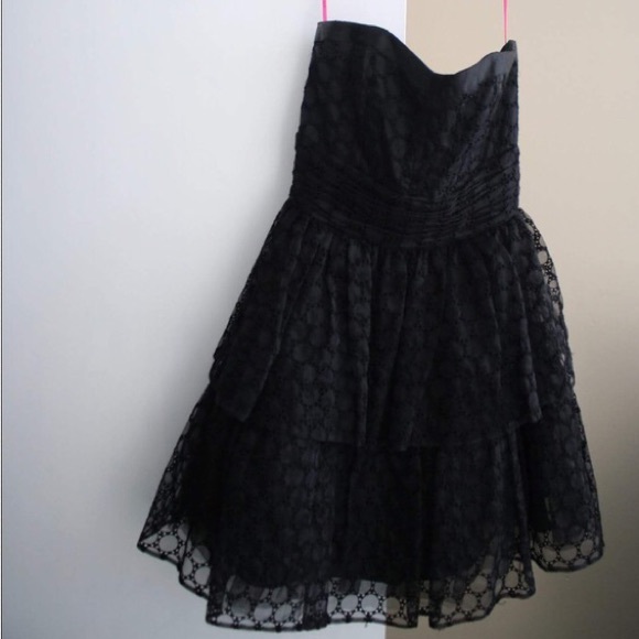 Betsey Johnson Strapless Dress