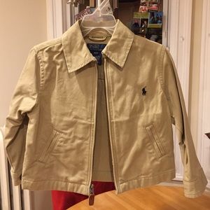 POLO by Ralph Lauren boys size 3T khaki jacket