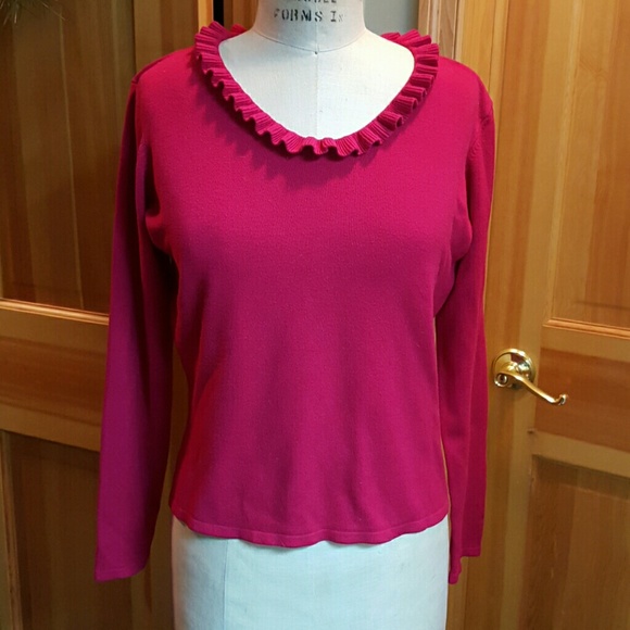 Worthington red sweater