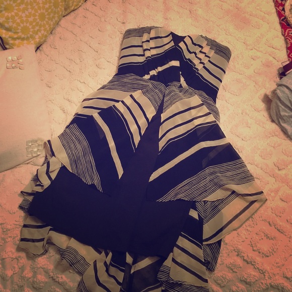 Dress shirt high low