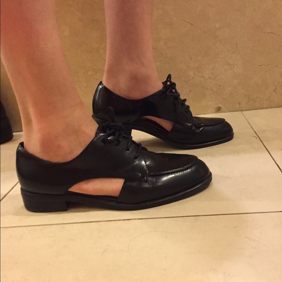 Jeffrey Campbell great moments black Oxfords