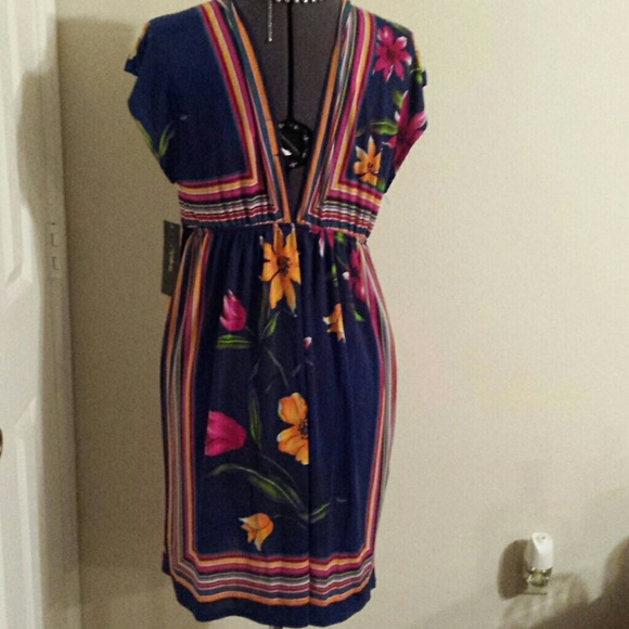 DRESS MULTI COLOR - Picture 2 of 2