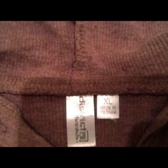 District Threads ribbed hoodie size xl - Picture 4 of 4