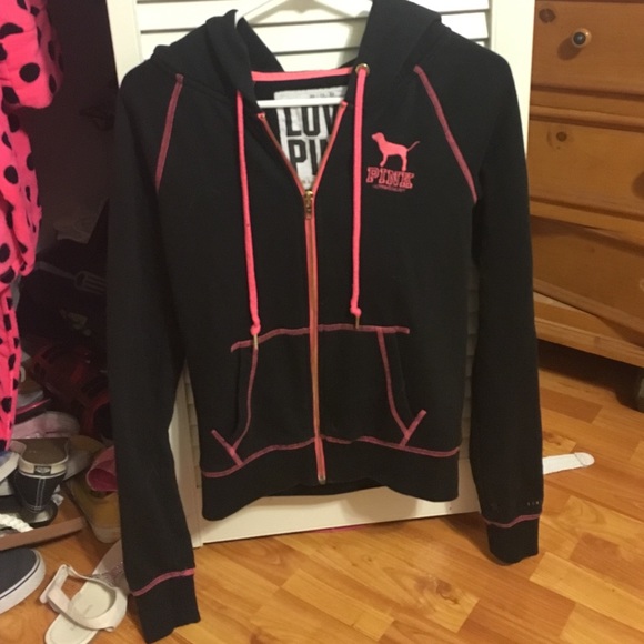 Super cute black PINK jacket