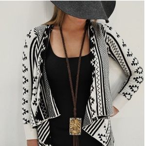 Braided tassel Indian necklace