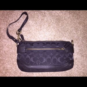 Small Coach Wrist Purse