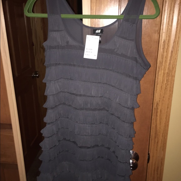 Ruffles flapper like  mini dress