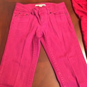 Magenta F21 Denim Jeans