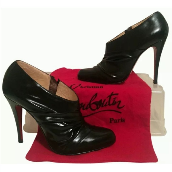❌SOLD EBAY❌Christian Louboutin patent booties