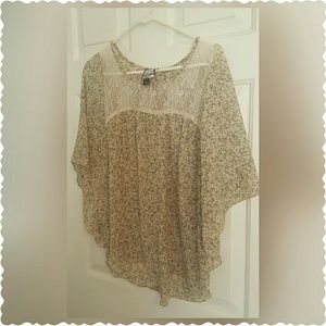 Vintage floral  blouse