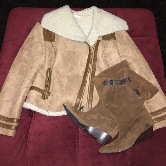 Nine West  Suede slouch boots