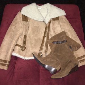 Nine West  Suede slouch boots