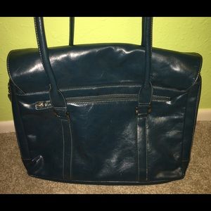 Turquoise Laptop Carrier/Purse
