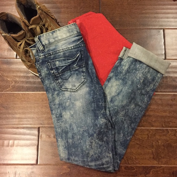 Acid Wash Jeans Size 28