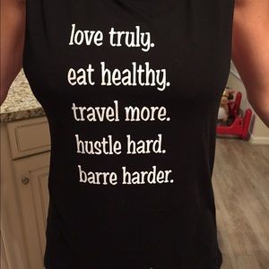 Barre shirt