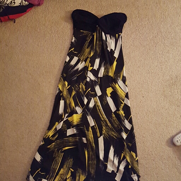 Tube top dress