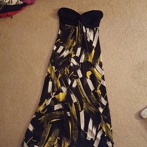 Tube top dress