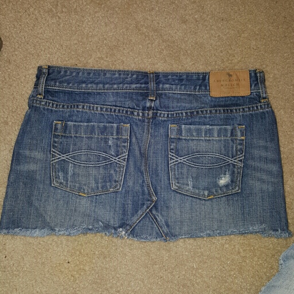 Abercrombie & Fitch jean miniskirt - Picture 2 of 4