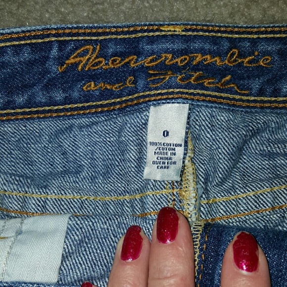 Abercrombie & Fitch jean miniskirt - Picture 3 of 4