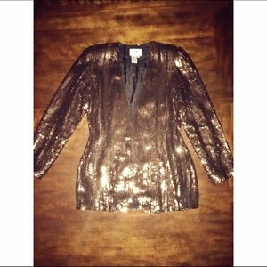 🎉BRONZE SEQUIN BLAZER🎉