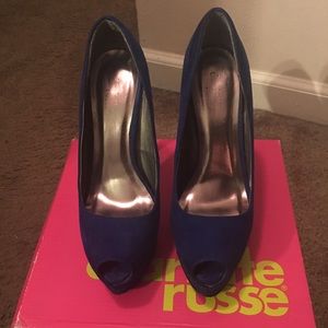 Charlotte Russe blue heels