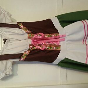 German beer girl costume