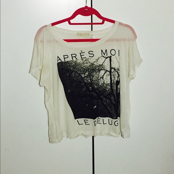 APRES MOI graphic shirt