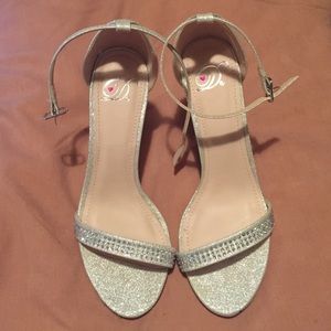 Platinum heels