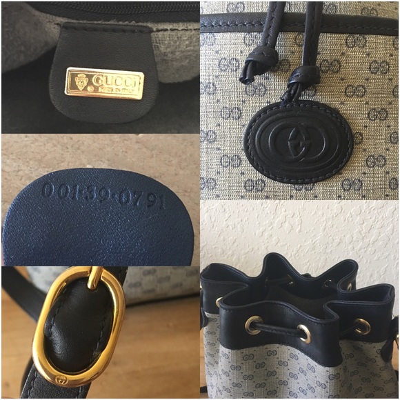 🔴SOLD🔴Gucci Vintage bucket GG Bag - Picture 4 of 4