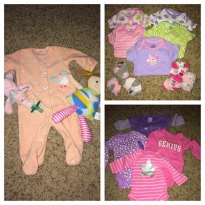 newborn baby girl bundle