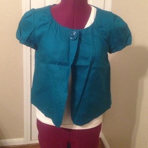 Ann Taylor teal jacket