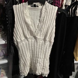 White BeBe Top