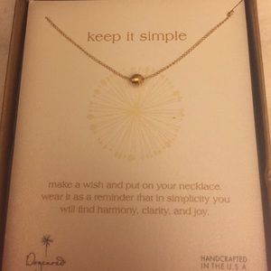 Dogeared "Keep it Simple" Necklace
