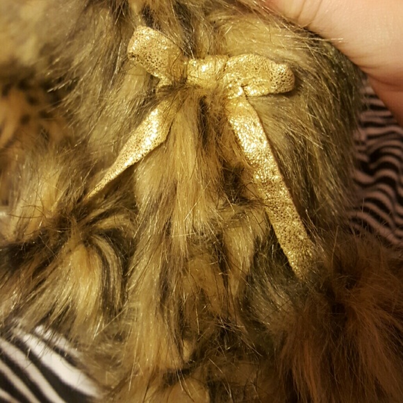 Leopard print fuzzy booties - Picture 4 of 4