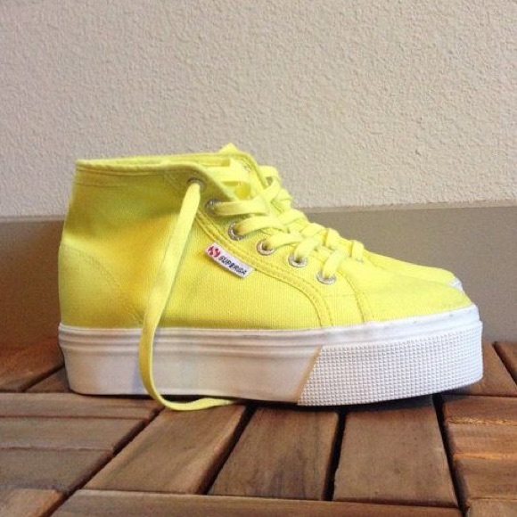 superga high top platform