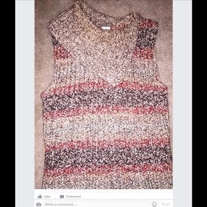 J crew sleeveless sweater