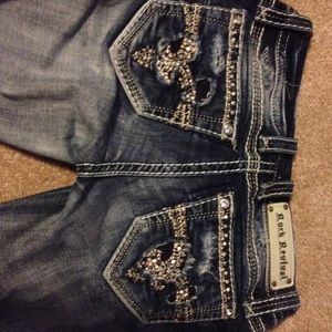 Rock revivals skinny jeans brand luzia