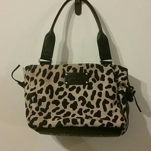 Kate spade rare leopard shoulder bag