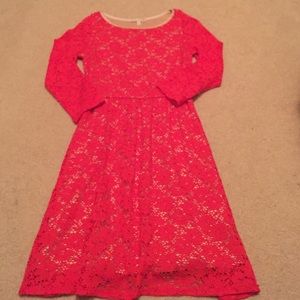 NWOT GB Coral Floral Dress