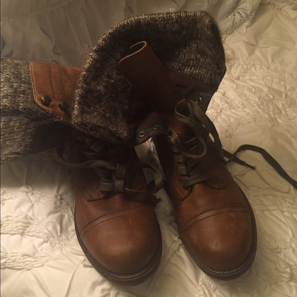 Steve Madden Lace Up Boots